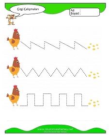 Çizgi Çalışma Sayfaları